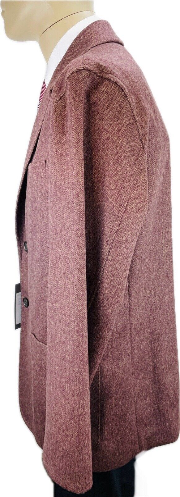 René Lezard Tweedsakko 50 Kaschmir Herren Männer Jackett Jacke Anzug Sakko Jagd