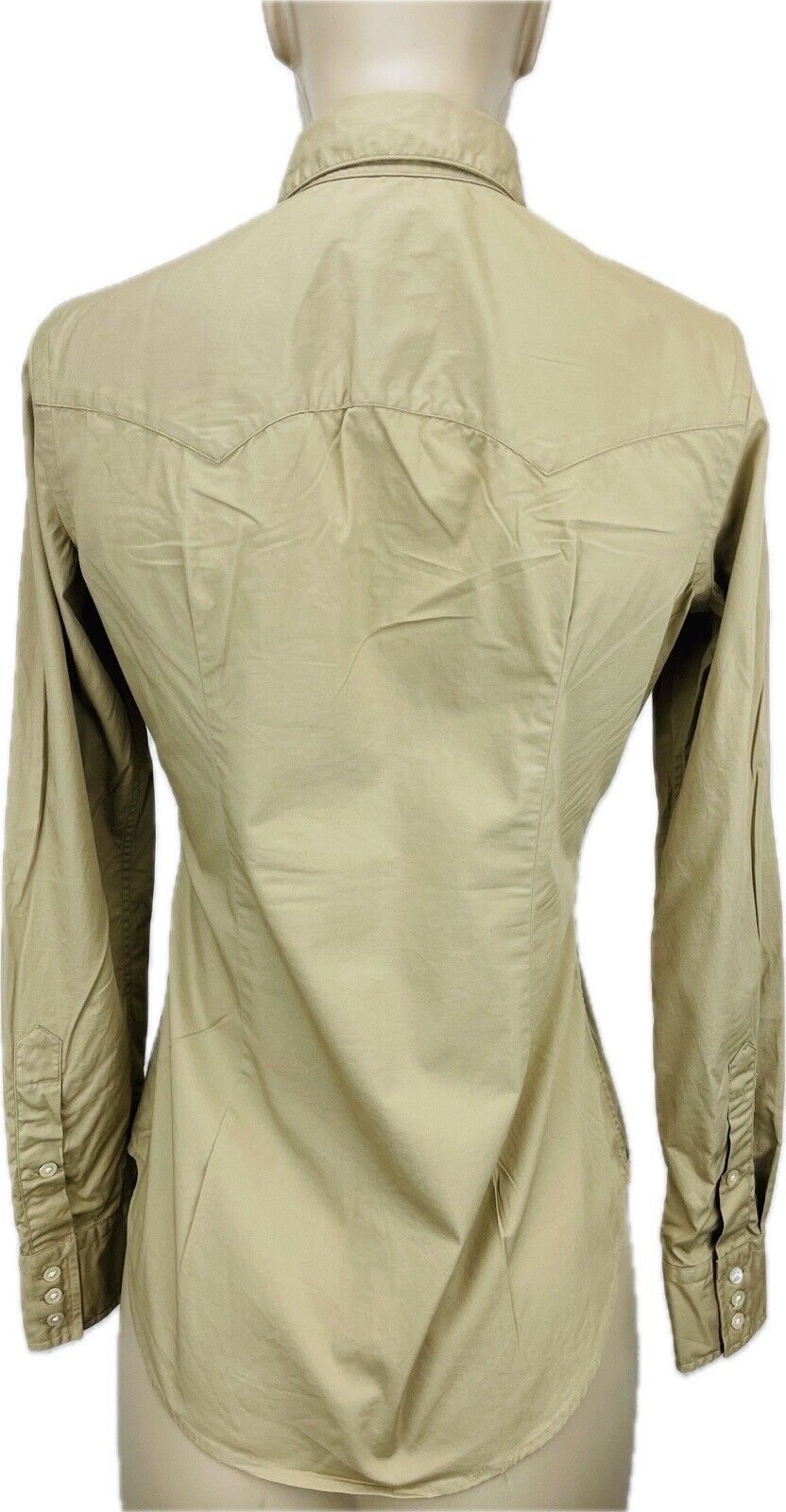 Ralph Lauren Bluse Gr. S 4 Damen Hemdbluse Sweatshirt Frauen Poloshirt Safari