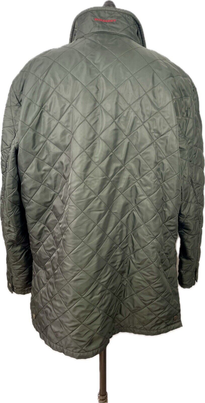 Burberry Steppjacke 2XL 56 XXL Herren Parka Mantel Jacken Wachsjacke Jagd Fleece
