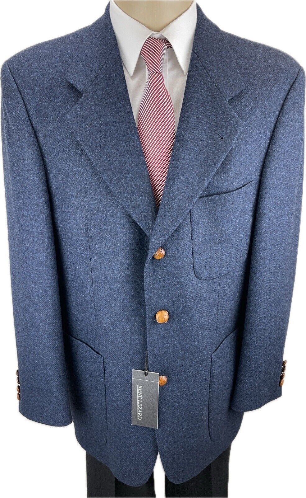 René Lezard Tweedsakko 50 Herren Männer Jackett Jacke Anzug Sakko Jagd Tweed