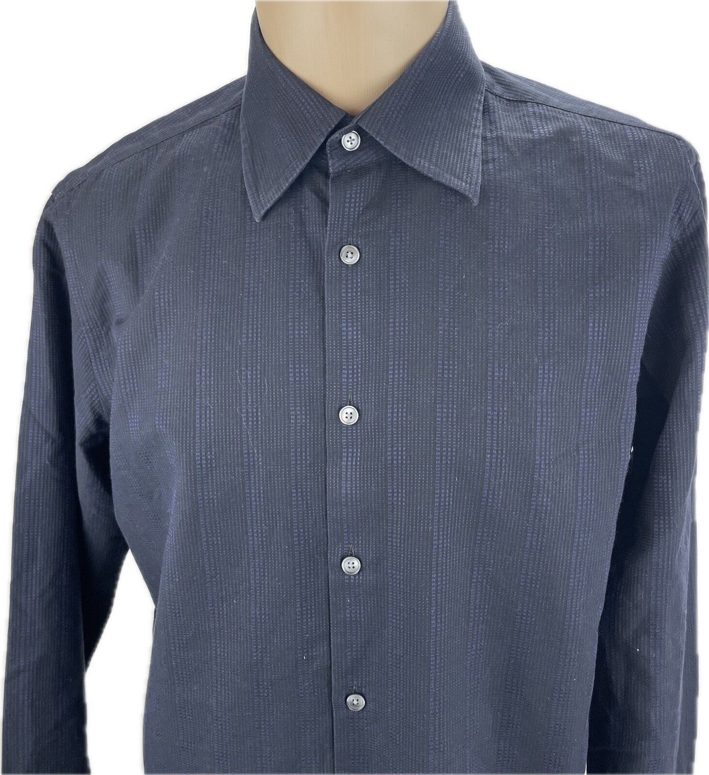 Hugo Boss Hemd Gr. 41 L Herren Hemden Männer Sweatshirt Poloshirt Businesshemd