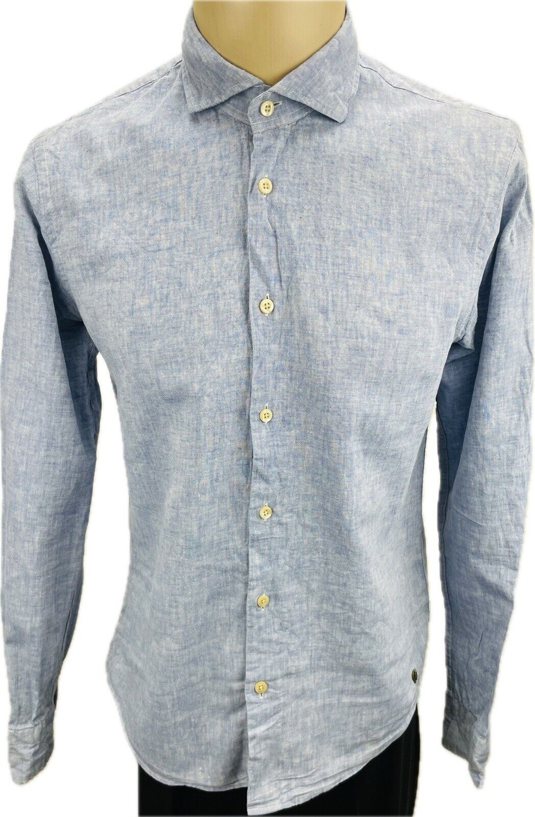 Scotch & Soda Leinenhemd Gr. M Herren Hemden Hemd Sweatshirt Poloshirt Leinen