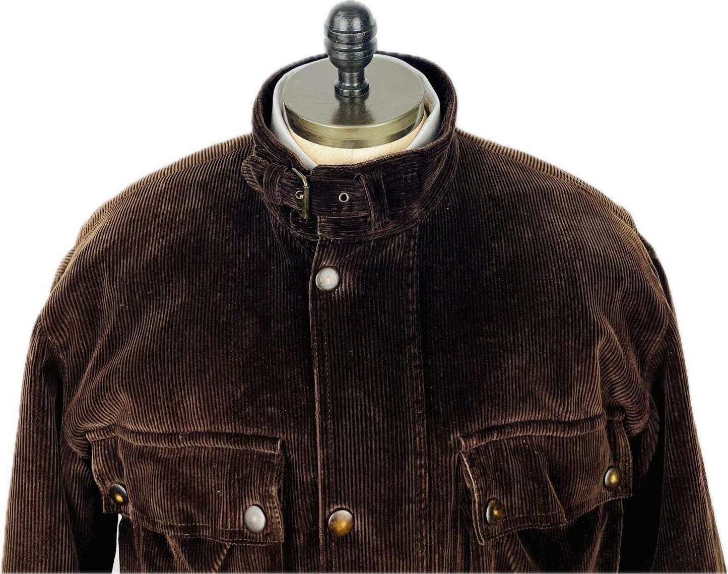 Belstaff Roadmaster M Herren Jacke Cordjacke Biker Jacken Vintage Motorradjacke