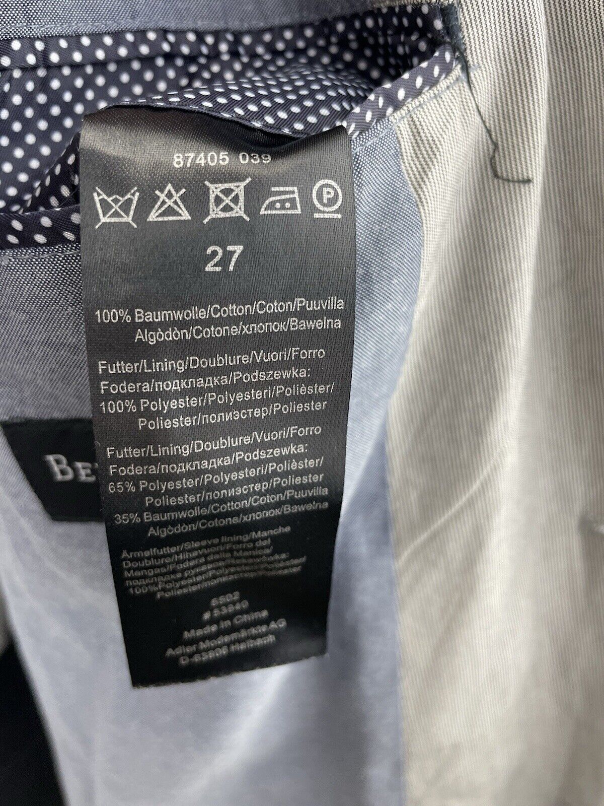 Bexleys Sakko Gr 27 Herren Männer Jackett Jacke Freizeit Sakkos Sommer