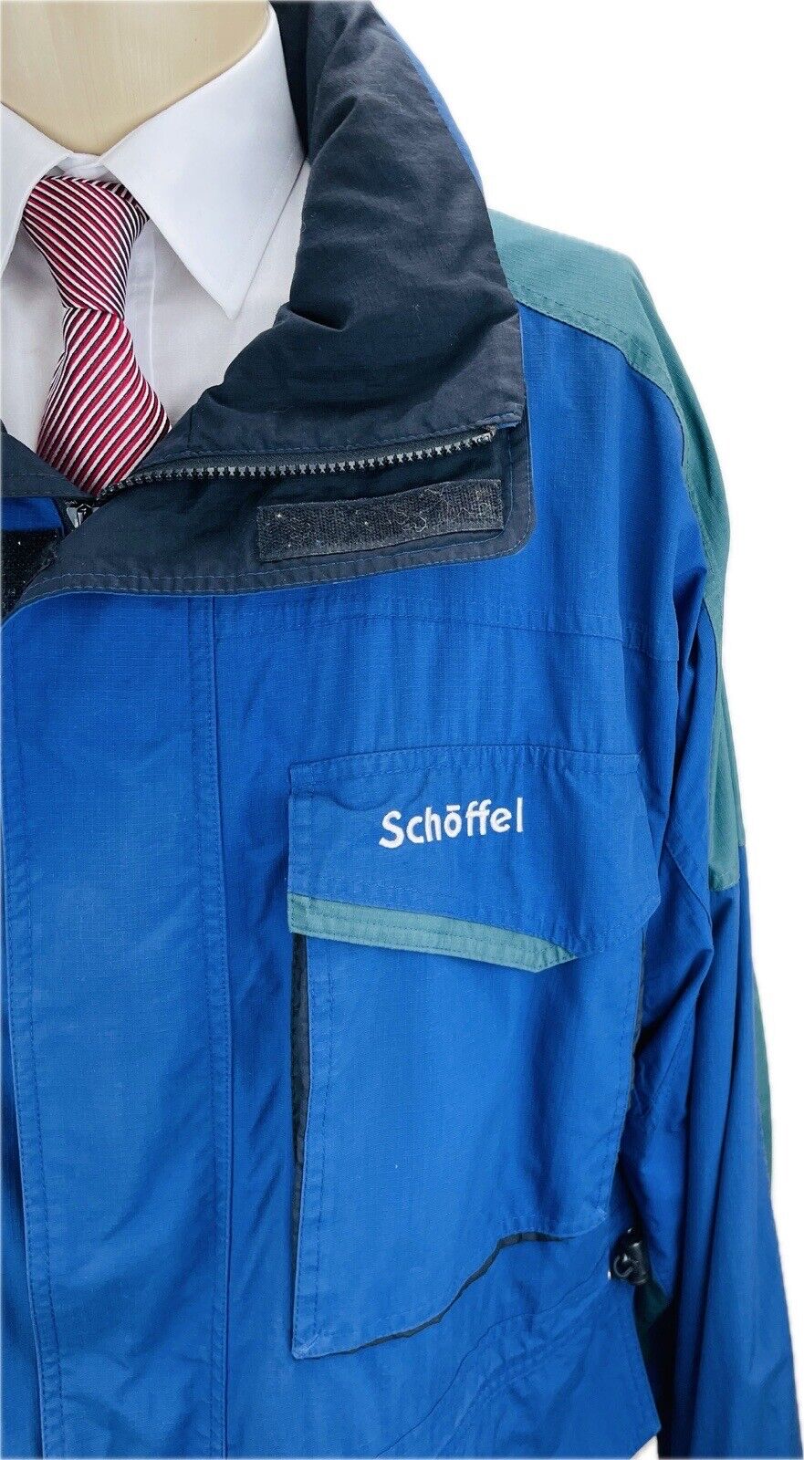 Schöffel Jacke L Herren Outdoor Parka Mantel Jacken Vintage 90s Y2K Venturi