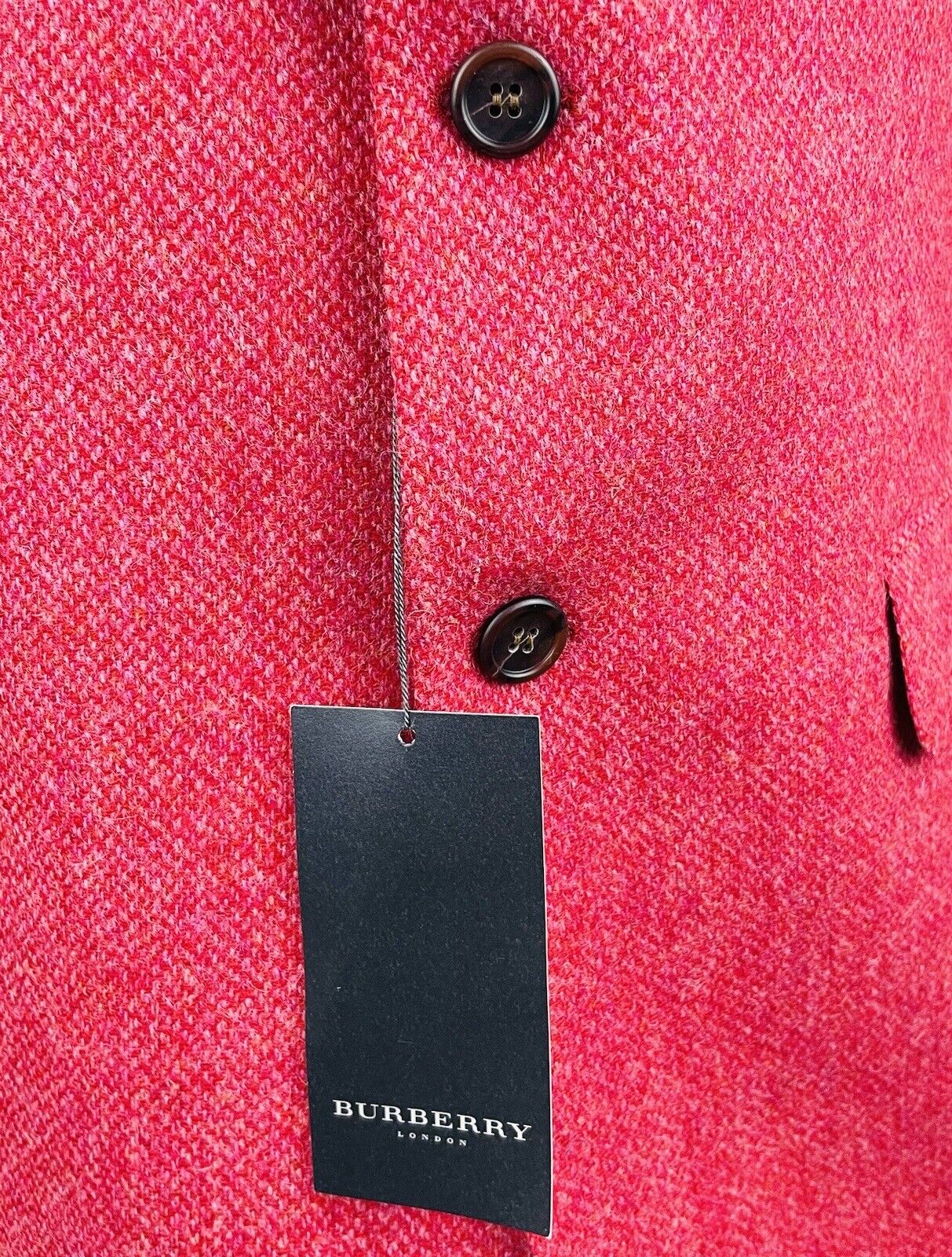 BURBERRY Tweedsakko 50 Herren Jacke Männer Jackett Sakko Anzug Jagd Tweed Neu