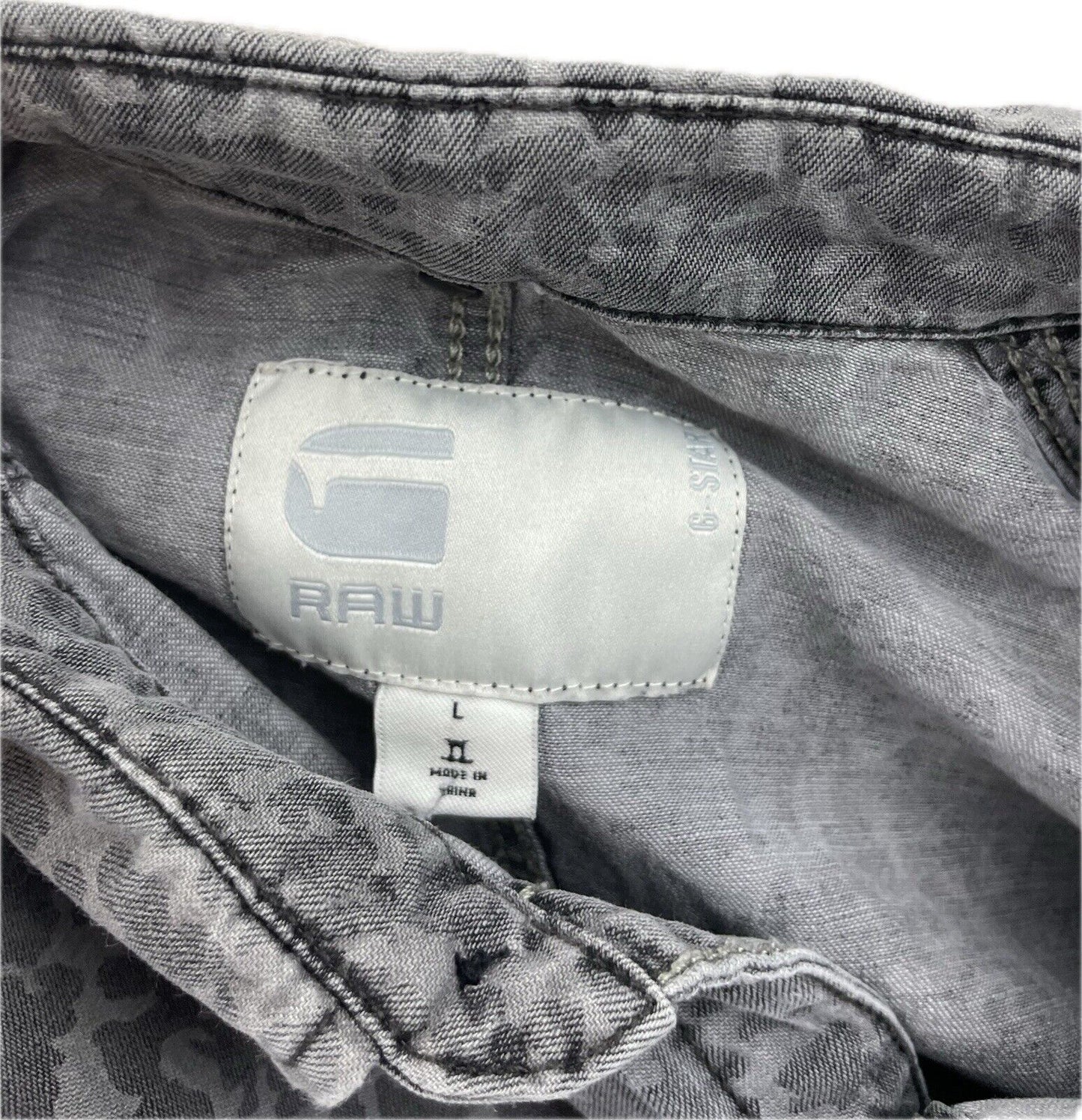 G-Star Jeanshemd L Herren Hemden Oxford Männer Sweatshirt Poloshirt USA Raw
