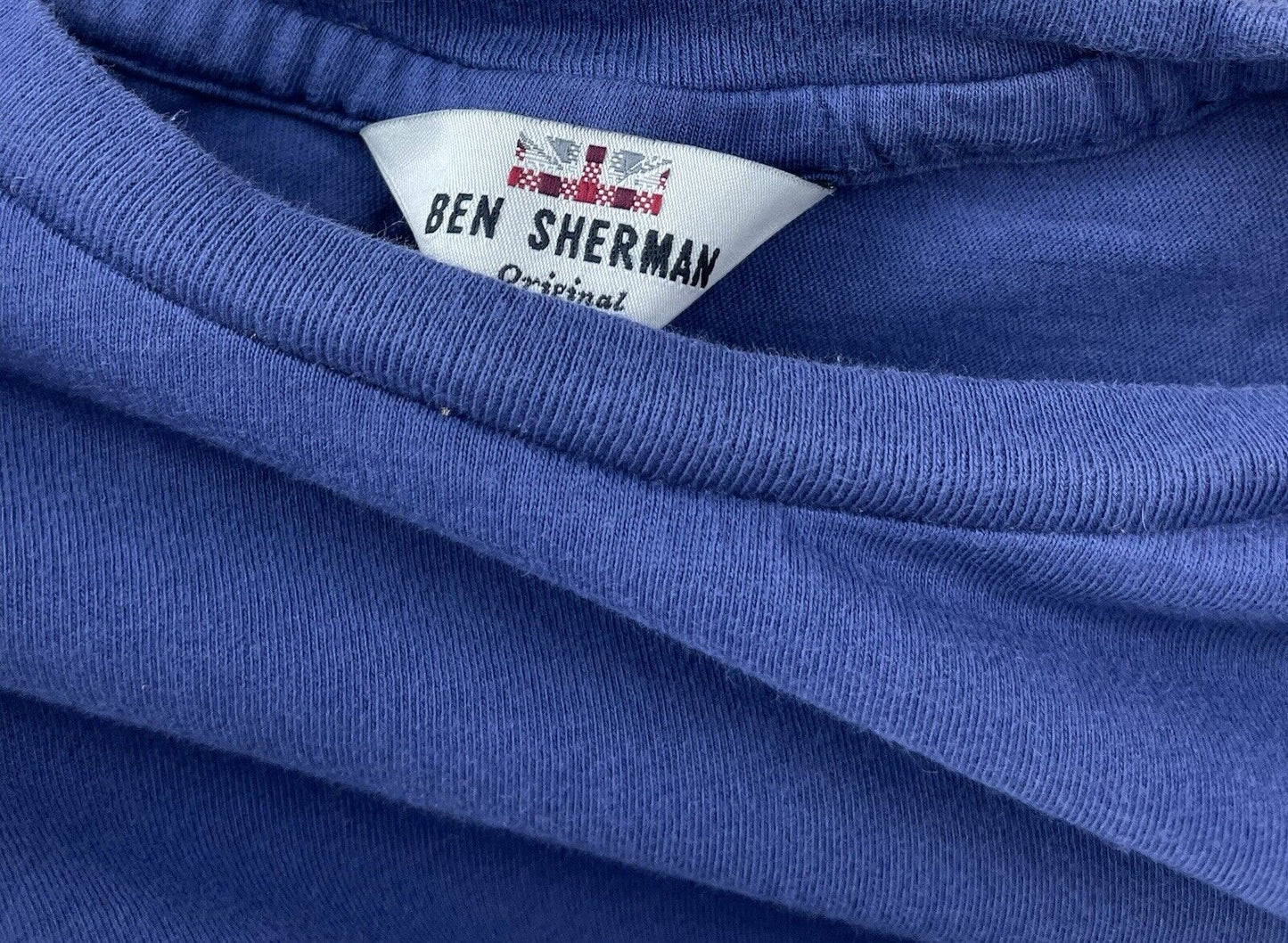 Ben Sherman T-Shirt Gr. S Herren Männer Sweatshirt Hemd Top Basic Y2K Hooligan