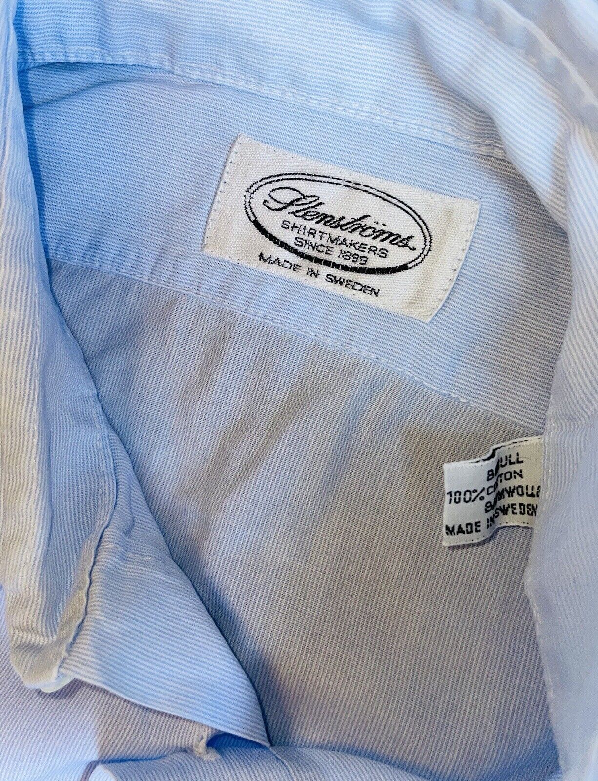 Stenströms Hemd Gr. 41 L Herren Businesshemd Männer Hemden Sweatshirt Anzug