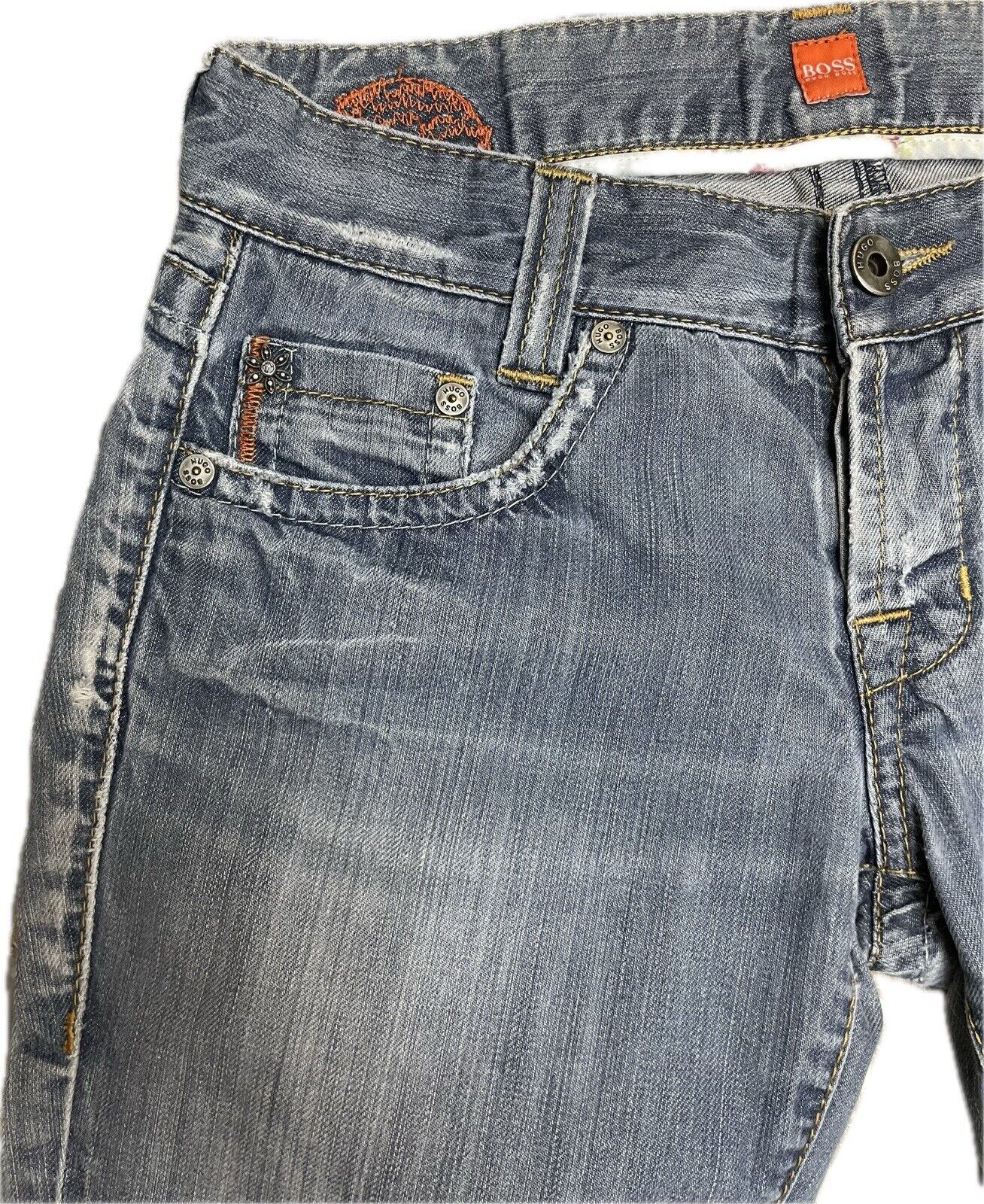 Hugo Boss Jeans W25 Slim Fit Damen Jeanshose Hose Frauen Skinny Hosen Jeanshosen