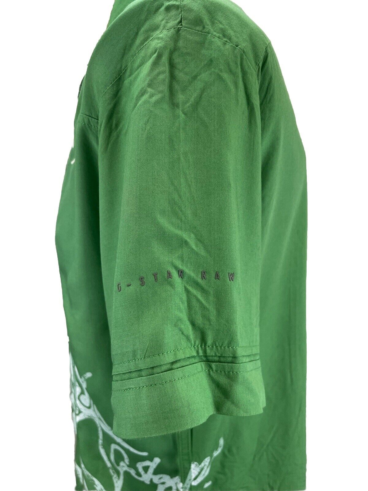 G-Star Hemd Gr. L Herren Hemden Sweatshirt Poloshirt Kurzarm Jeans Hawaiihemd