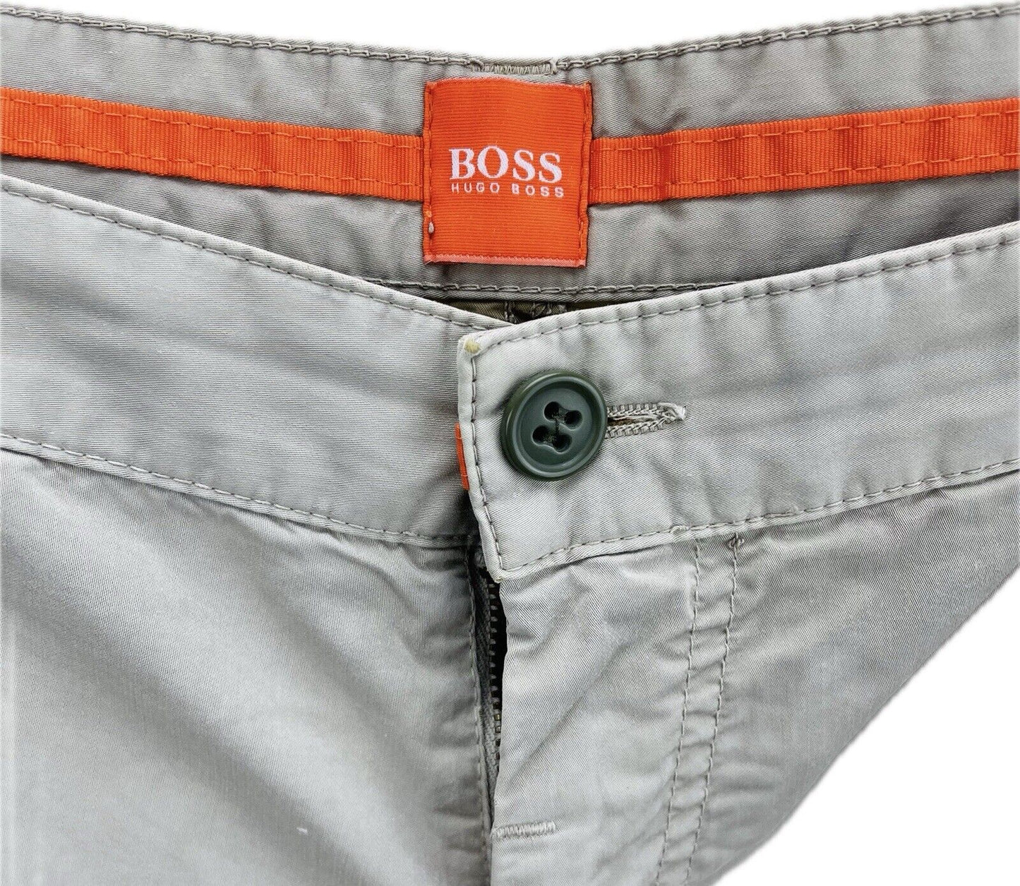 Hugo Boss Chino Gr. 92 Herren Hose Männer Hosen Jeans Orange Sommer Cargo