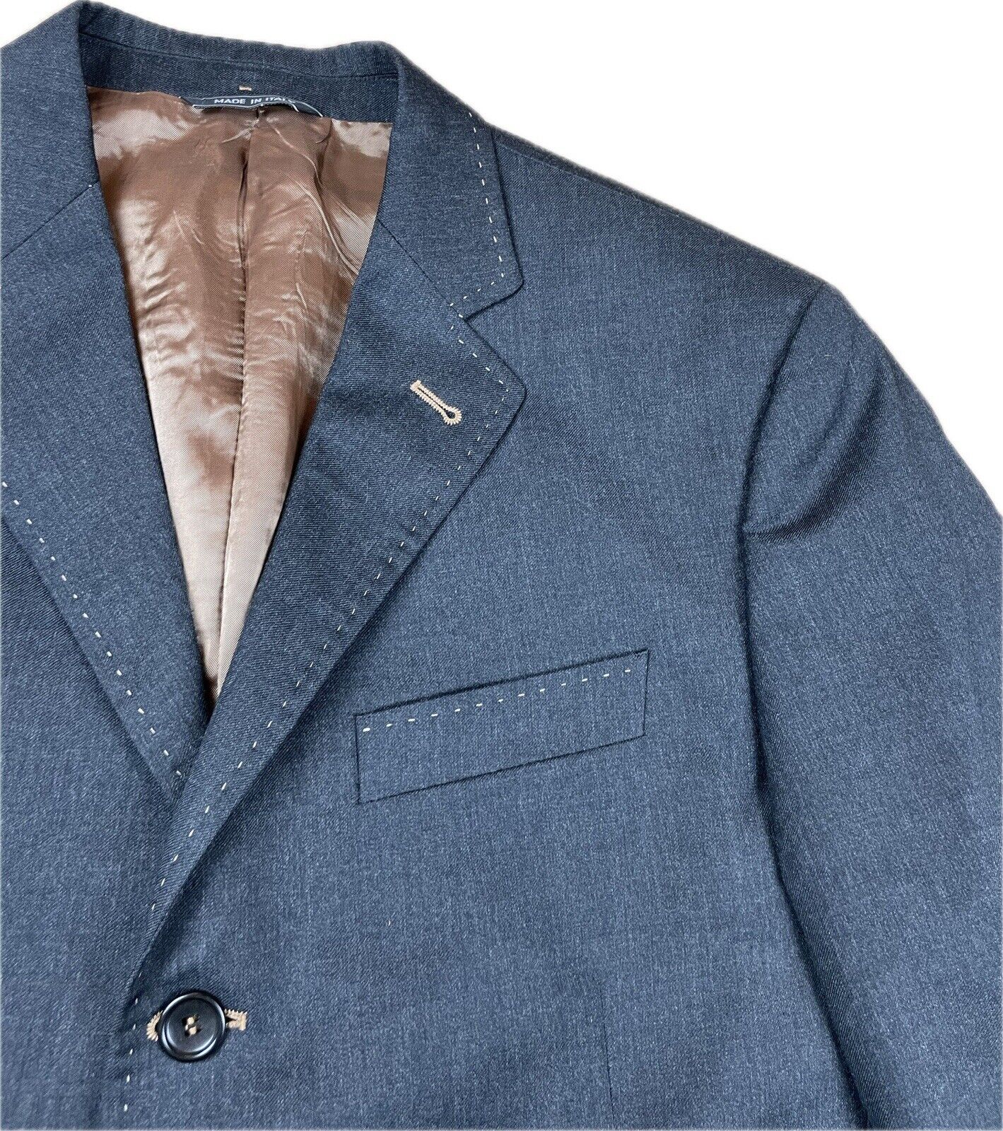 Ermenegildo Zegna Sakko Gr. 50 Herren Männer Jackett Sakko Anzug Jagd Tweed