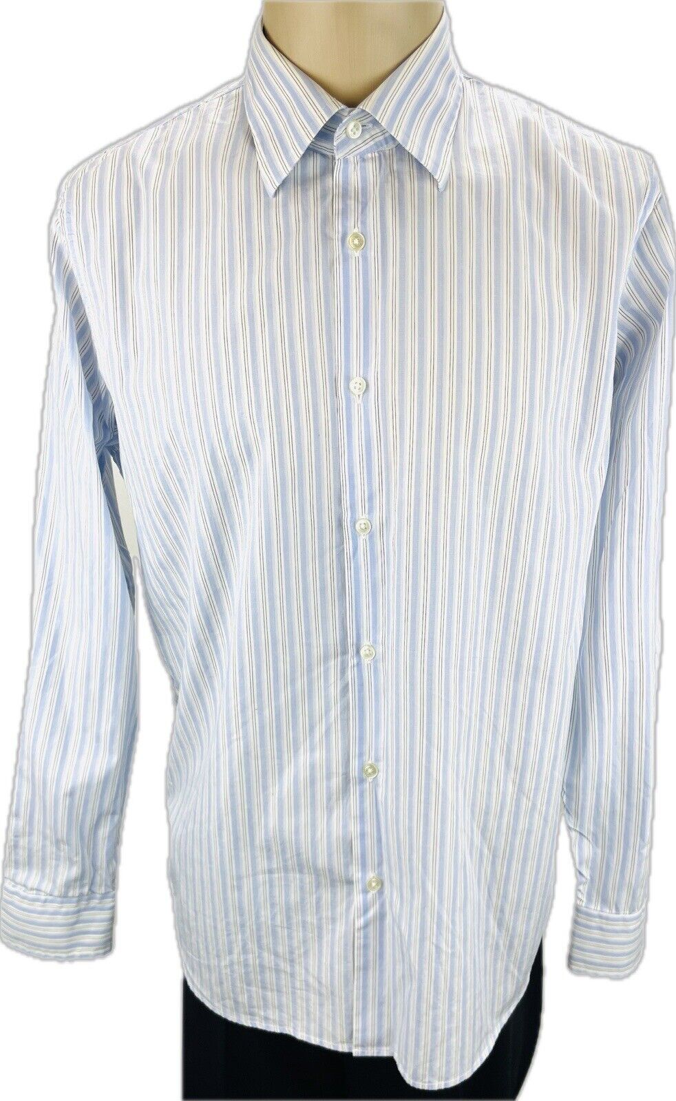 Hugo Boss Hemd Gr. 41 L Herren Hemden Männer Sweatshirt Poloshirt Businesshemd