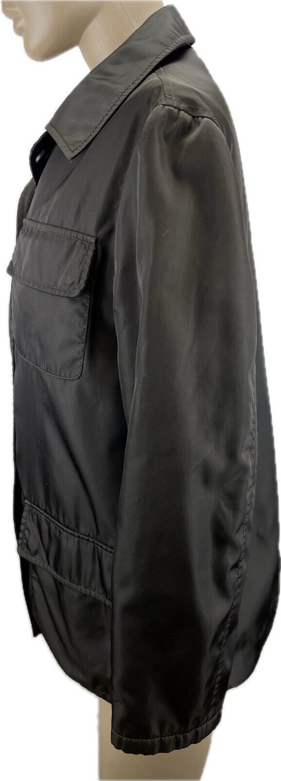 PRADA Trenchcoat L Damen Jacke Kostüm Jackett Frauen Designer Parka Blazer