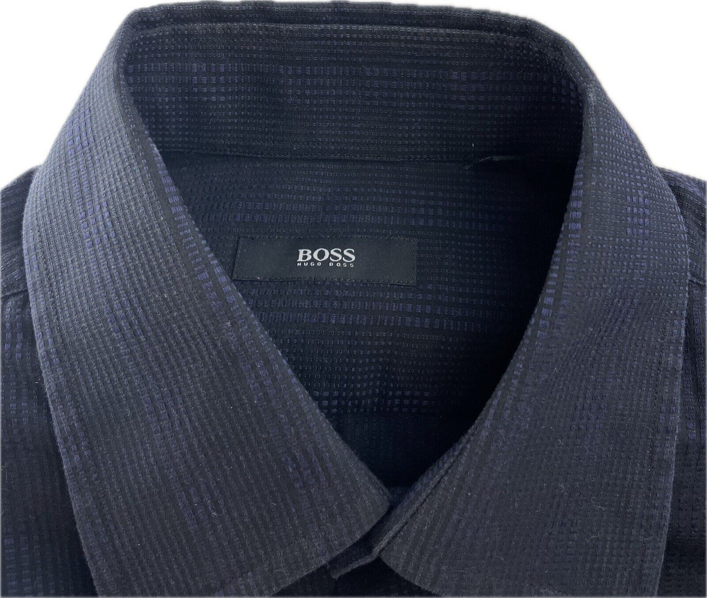 Hugo Boss Hemd Gr. 41 L Herren Hemden Männer Sweatshirt Poloshirt Businesshemd