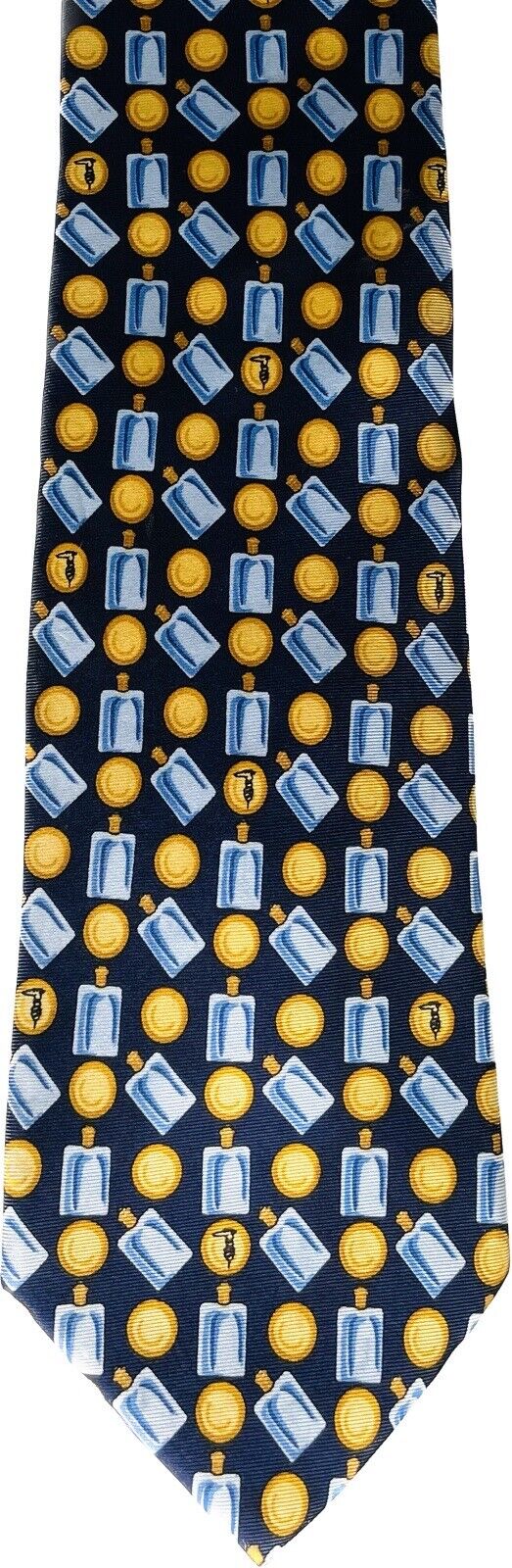 Trussardi Seidenkrawatte Herren Krawatten Tie Binder Schlips Vintage Parfüm