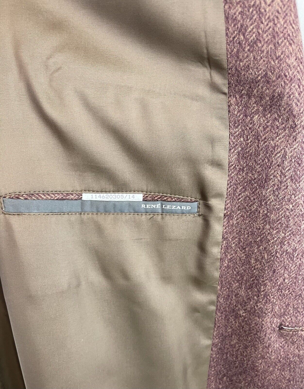 René Lezard Tweedsakko 50 Kaschmir Herren Männer Jackett Jacke Anzug Sakko Jagd