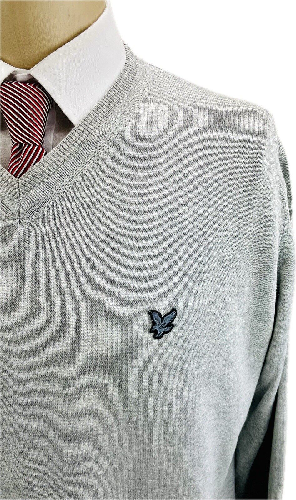 Lyle & Scott Pullover Gr. L Herren Pulli Männer Sweatshirt Shirt Golf Hooligan