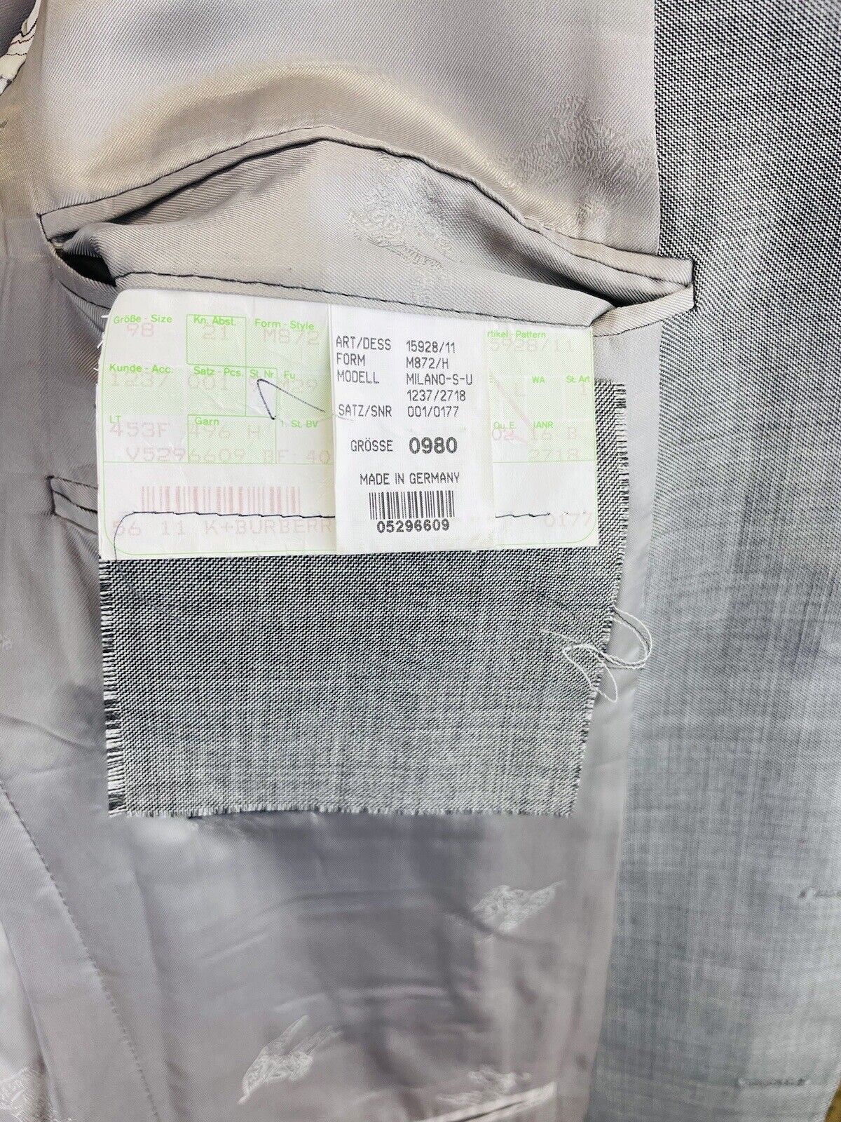 BURBERRY Sakko 98 Lodenfrey Herren Jacke Jackett Sakkos Anzug Jagd Tweed Anzüge