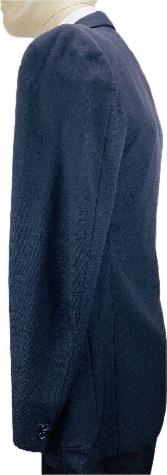 BURBERRY Doppelreiher 48 Herren Sakko Jacke Jackett Clubblazer Anzug Vintage