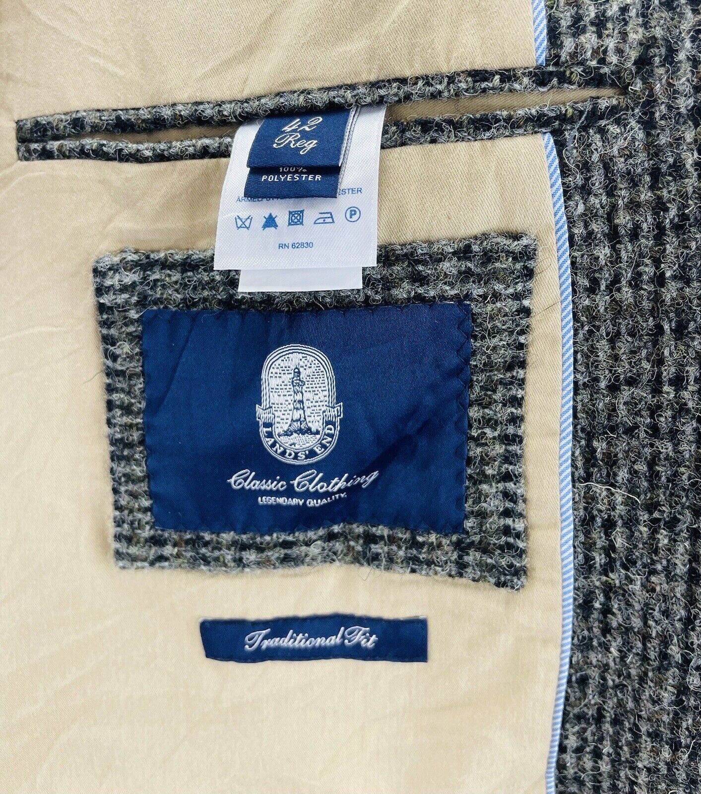 Harris Tweed Tweedsakko Gr. 52 Herren Männer Jackett Jacke Anzug Sakkos Jagd