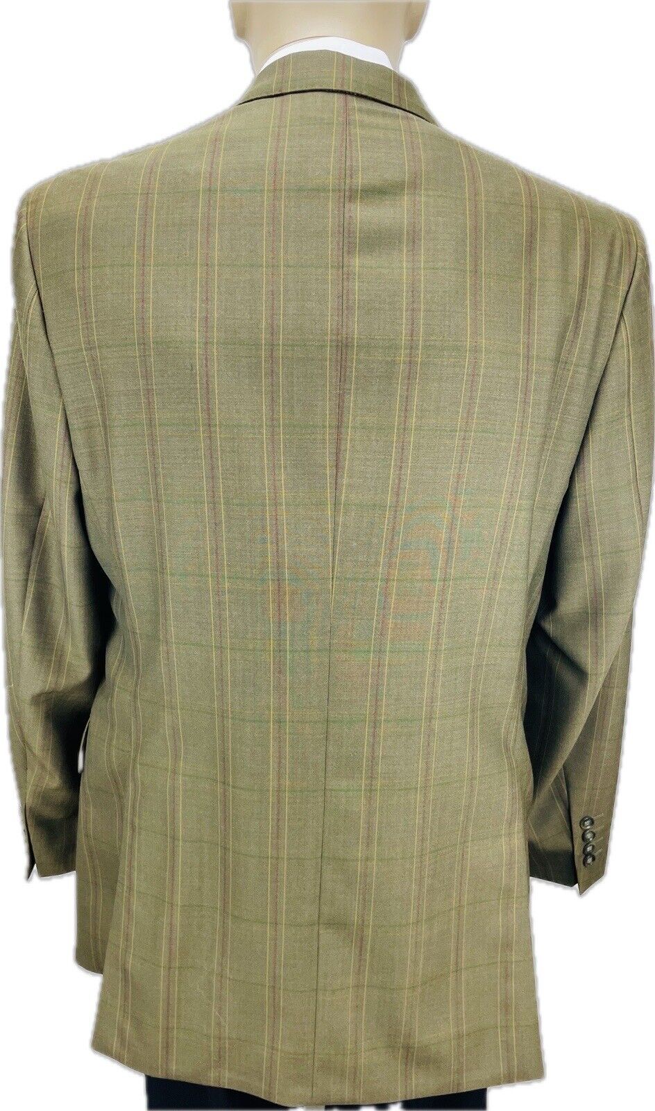 BURBERRY Sakko 50 Herren Jacke Männer Jackett Sakko Anzug Jagd Tweed Kariert Neu