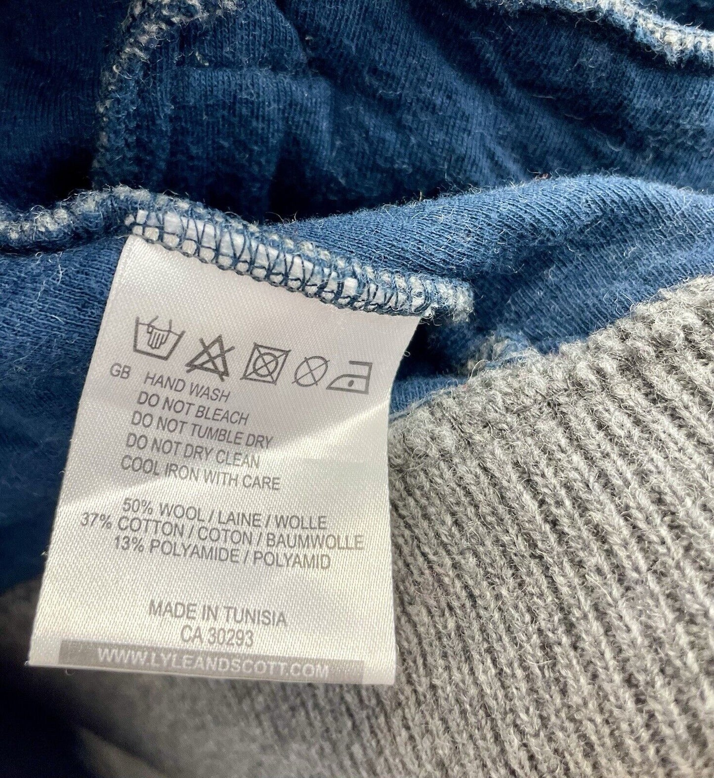 Lyle & Scott Sweatshirtjacke XL Wolle Herren Jacken Cardigan Strickjacke Golf