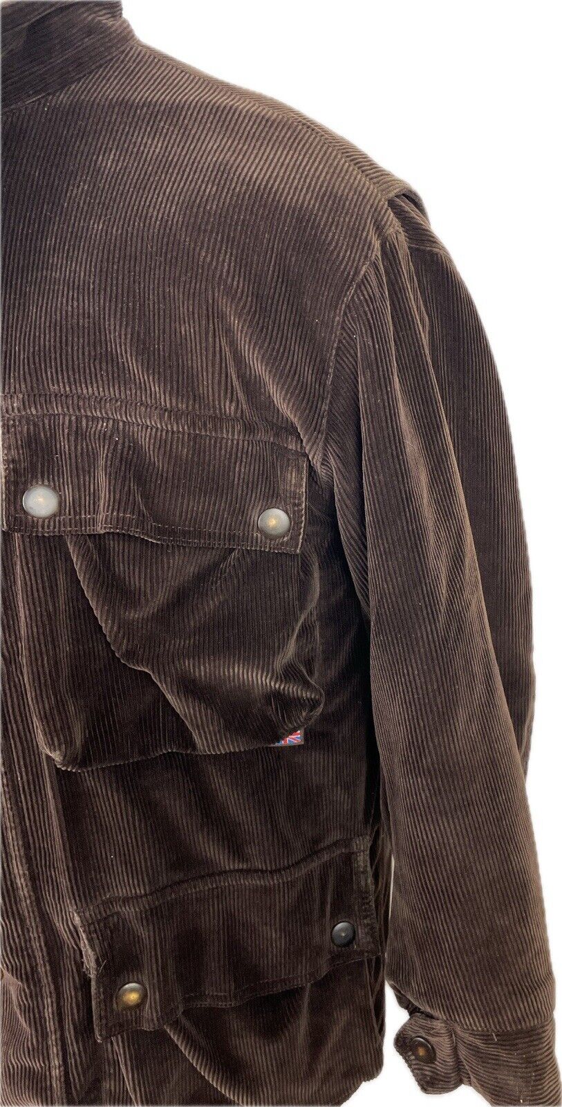 Belstaff Roadmaster M Herren Jacke Cordjacke Biker Jacken Vintage Motorradjacke