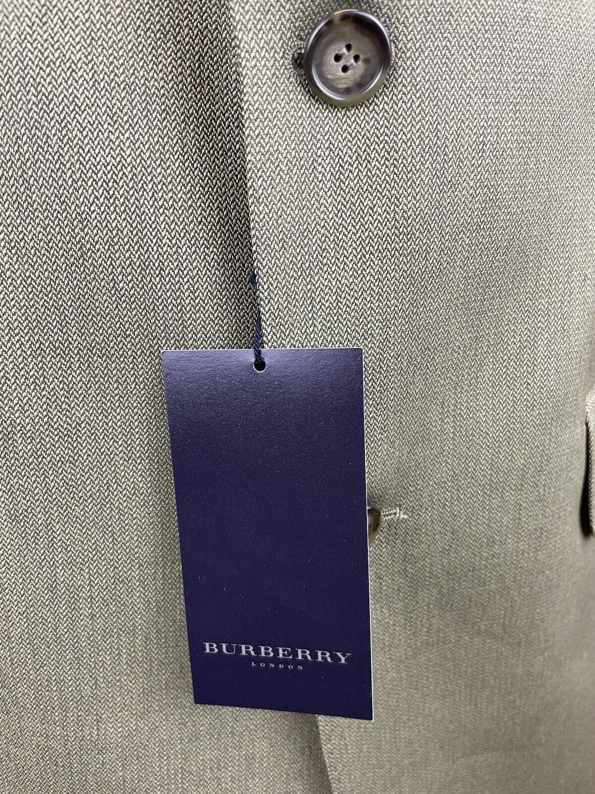 BURBERRY Tweedsakko 50 Herren Jacke Männer Jackett Sakko Anzug Jagd Tweed Neu
