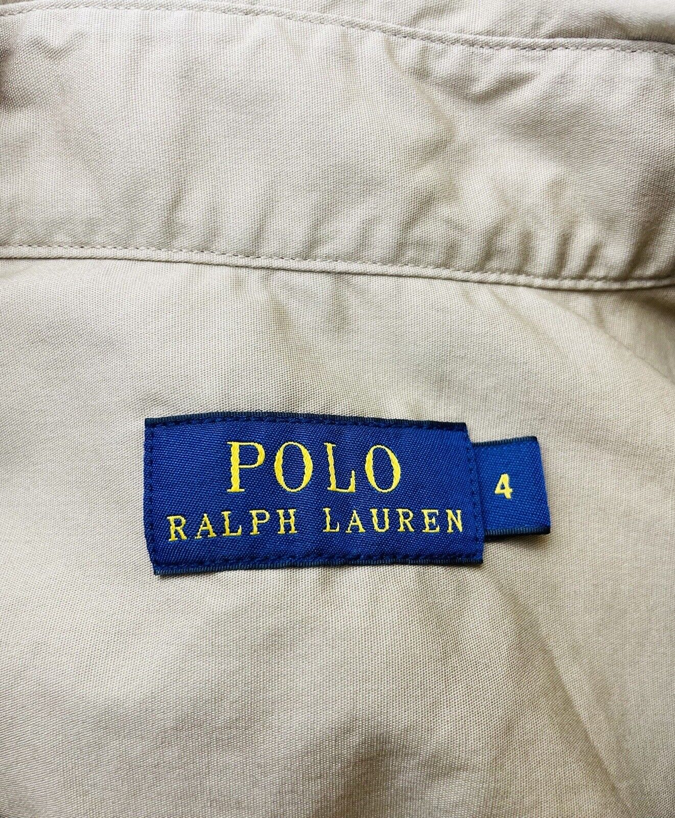Ralph Lauren Bluse Gr. S 4 Damen Hemdbluse Sweatshirt Frauen Poloshirt Safari