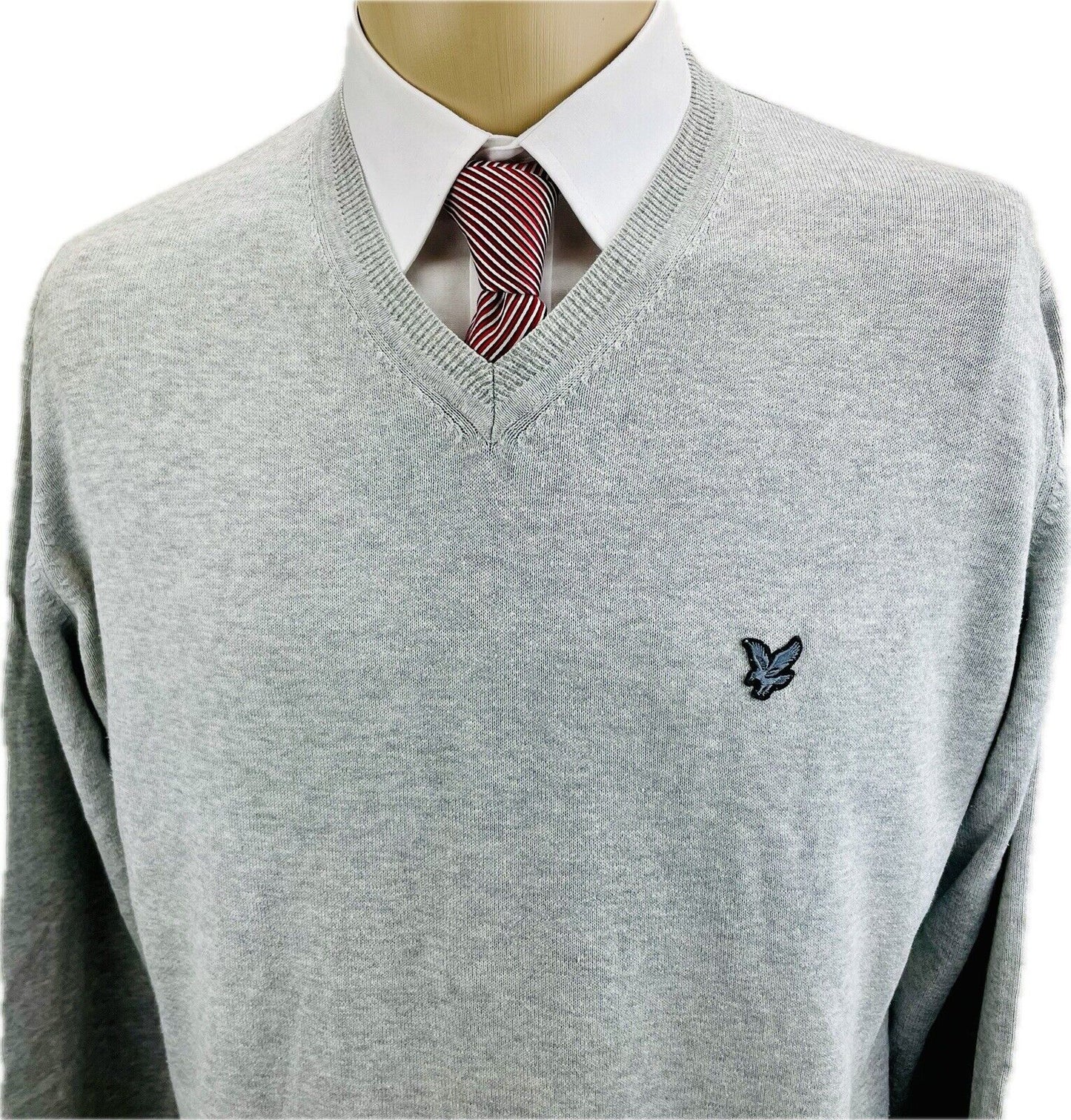 Lyle & Scott Pullover Gr. L Herren Pulli Männer Sweatshirt Shirt Golf Hooligan