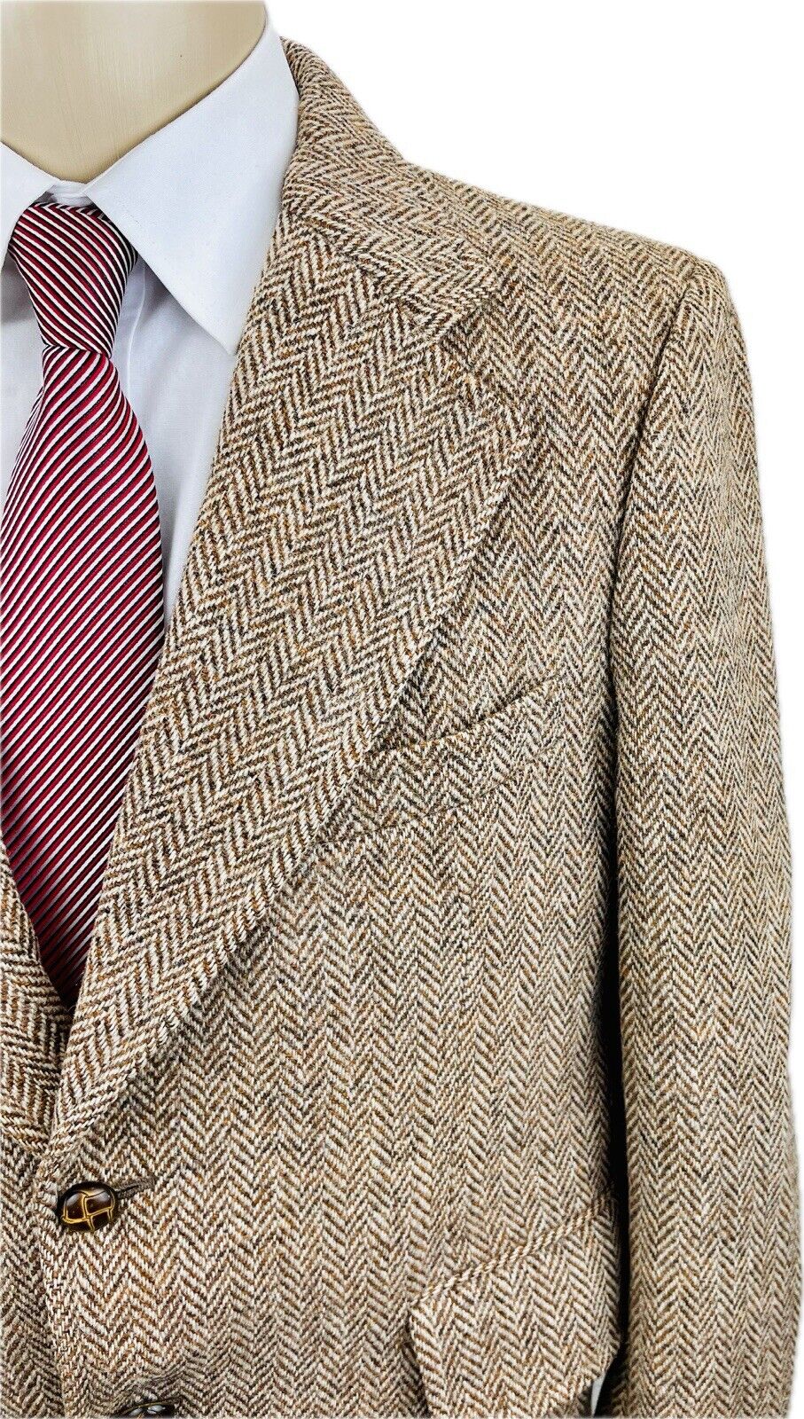 Harris Tweed Tweedsakko 25 Herren Jackett Jacke Anzug Sakkos Jagd Vintage 48