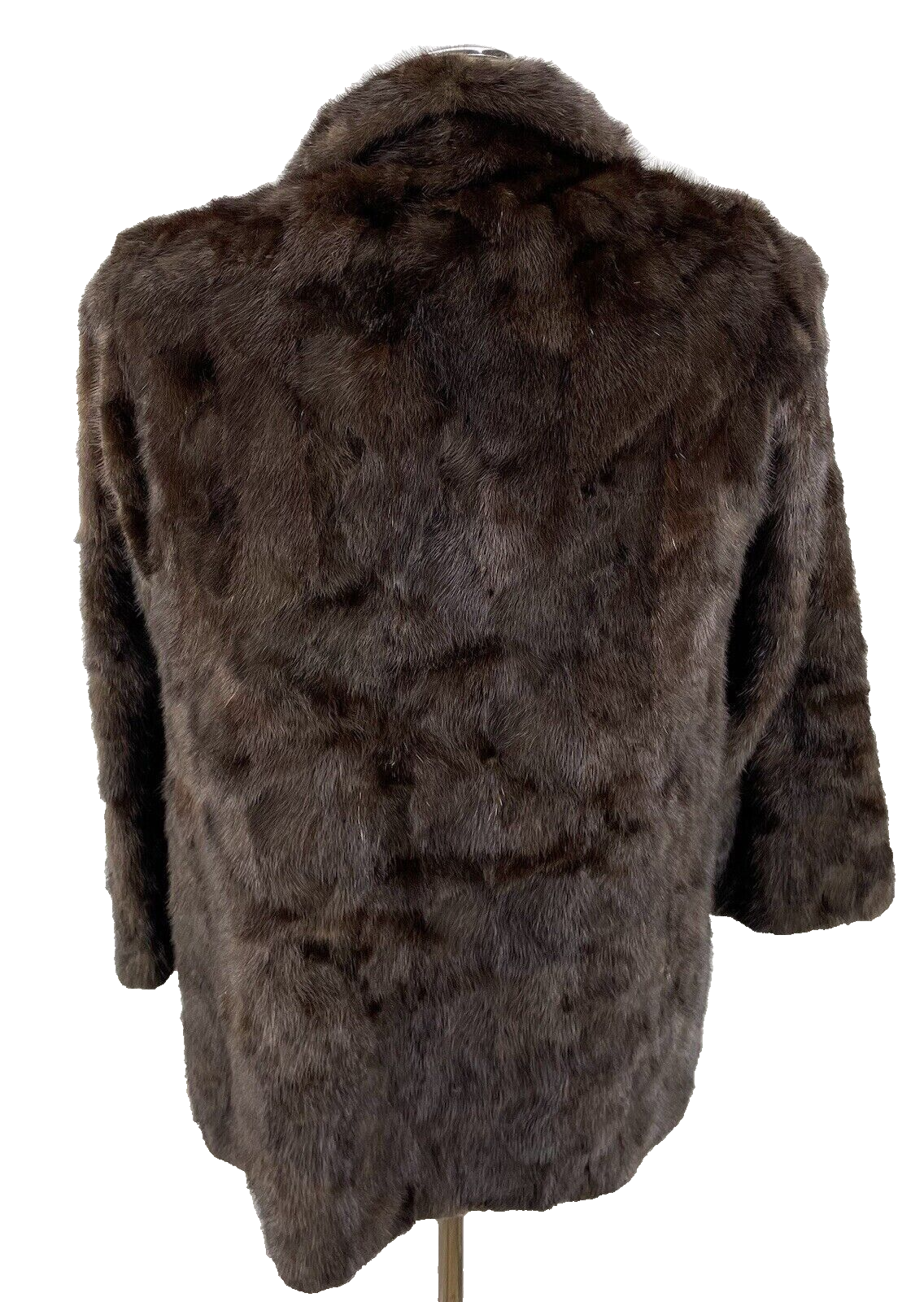 Saga Mink Nerzjacke Gr. 42 L Damen Pelzmantel Echt Pelz Pelzjacke Nerzpelz Nerz