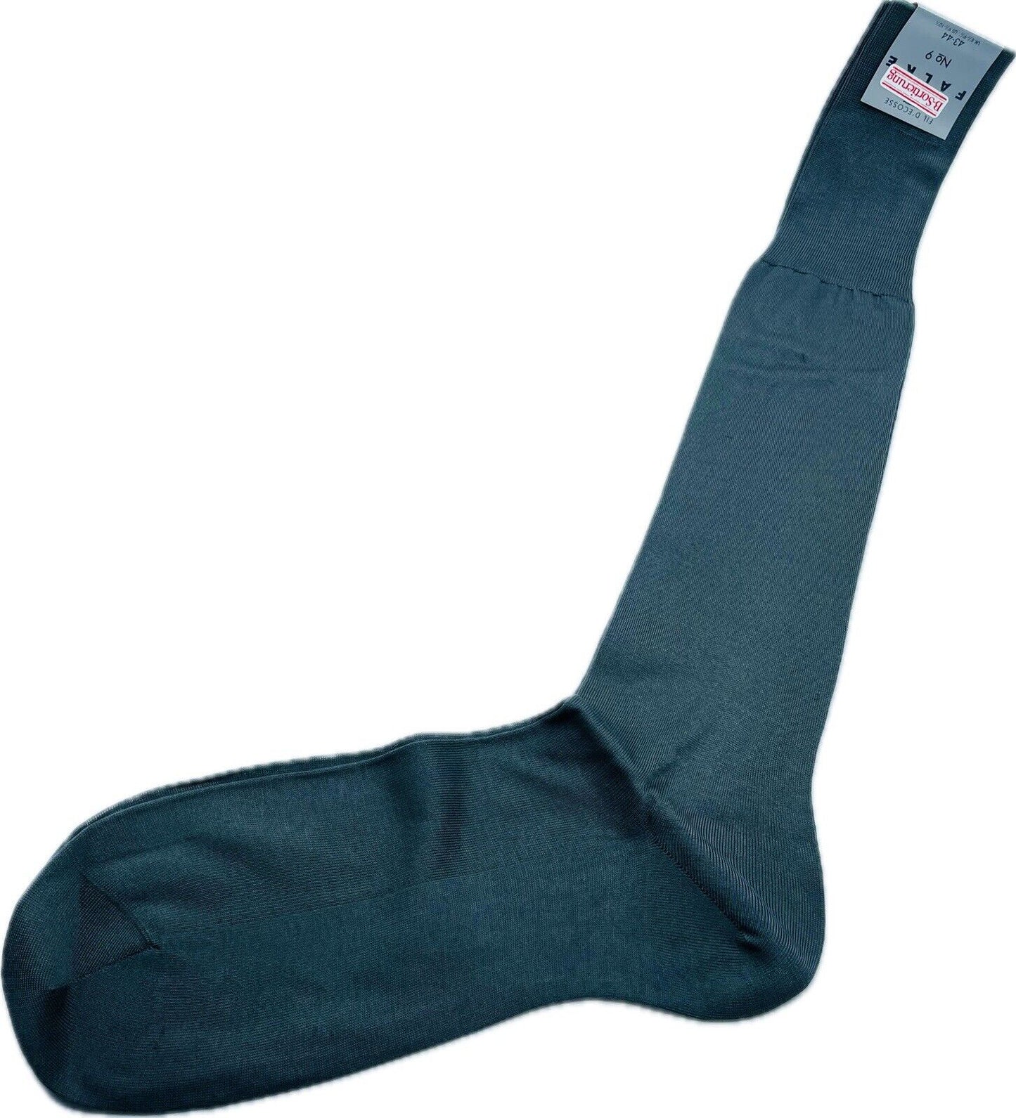 Falke No.9 Socken Gr. 43-44 Herren Kniestrümpfe Strümpfe Grau FIL D´ECOSSE