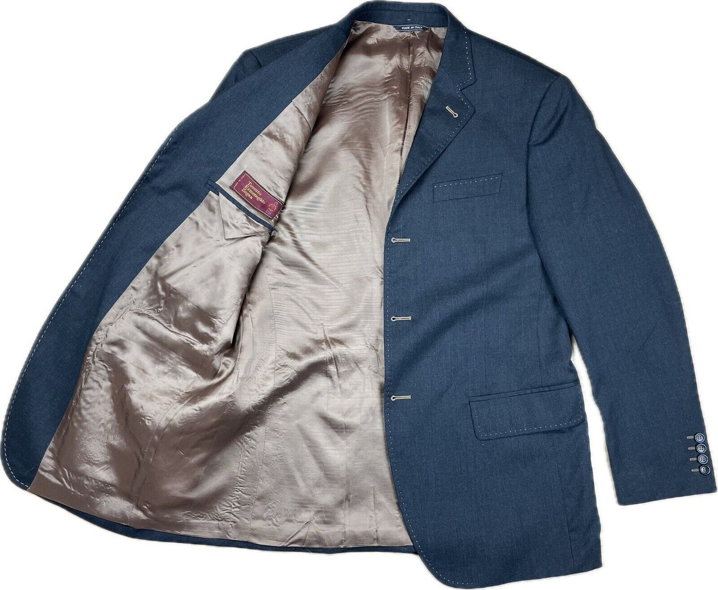 Ermenegildo Zegna Sakko Gr. 50 Herren Männer Jackett Sakko Anzug Jagd Tweed