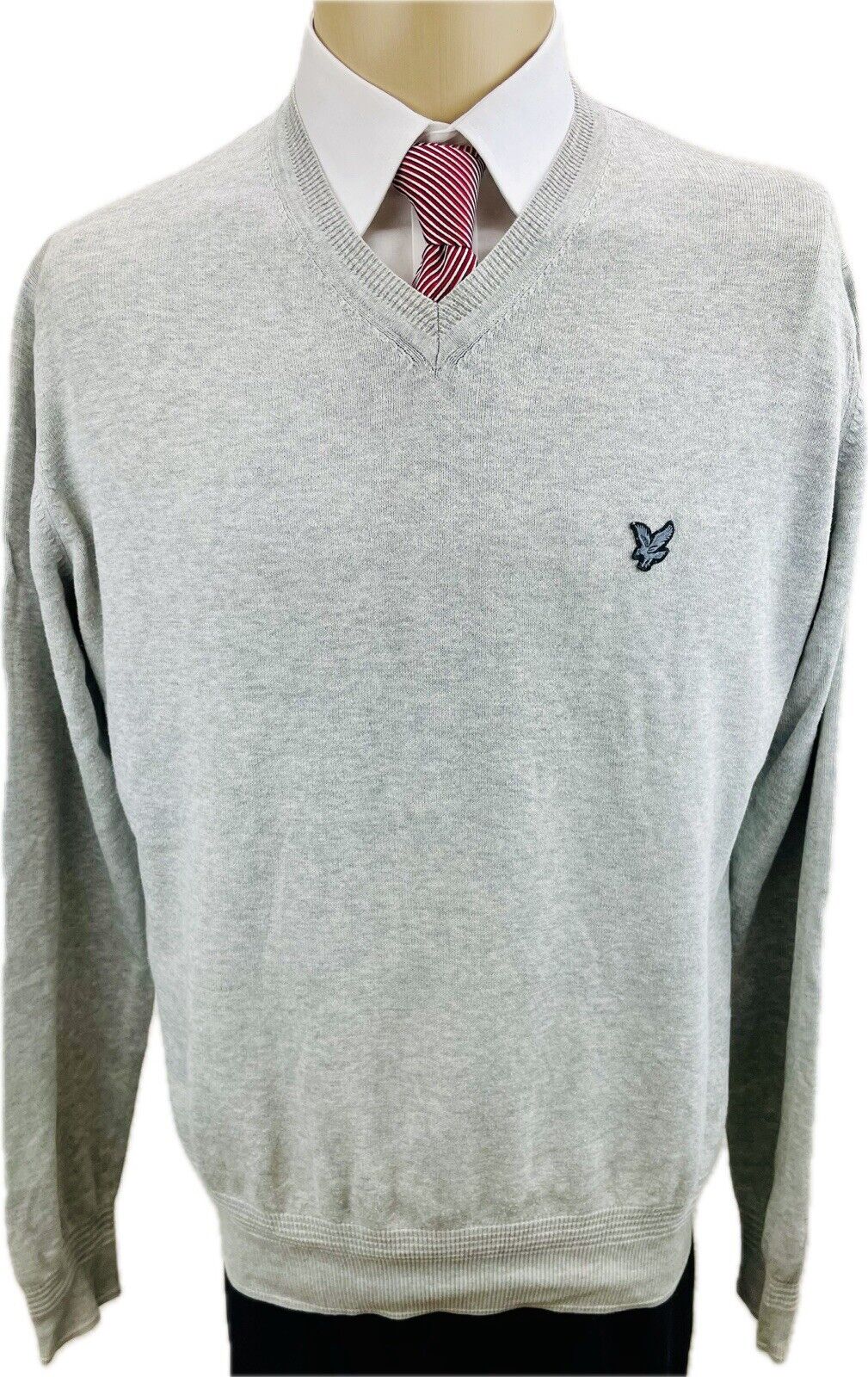 Lyle & Scott Pullover Gr. L Herren Pulli Männer Sweatshirt Shirt Golf Hooligan