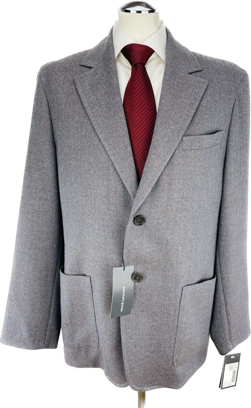 René Lezard Tweedsakko Gr. 50 Herren Männer Jackett Jacke Anzug Sakko Jagd NEU