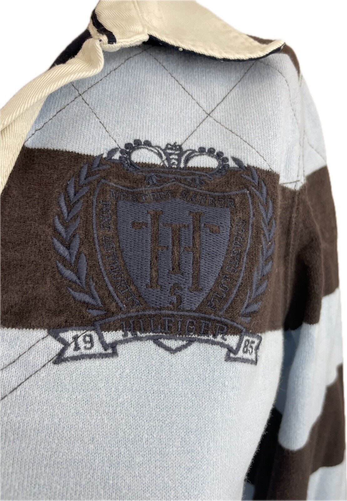 Ralph Lauren Poloshirt L Damen Pulli Frauen Sweatshirt Rugby Shirt Golf Pullover