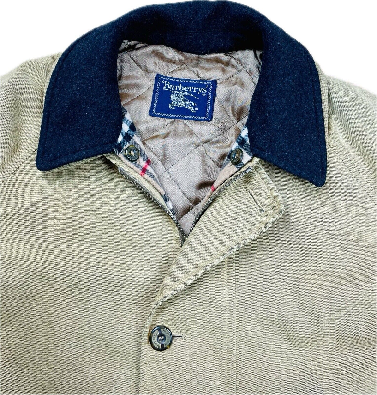 Burberry Jacke 52 L Herren Parka Mantel Winterjacke Jacken Trenchcoat Vintage