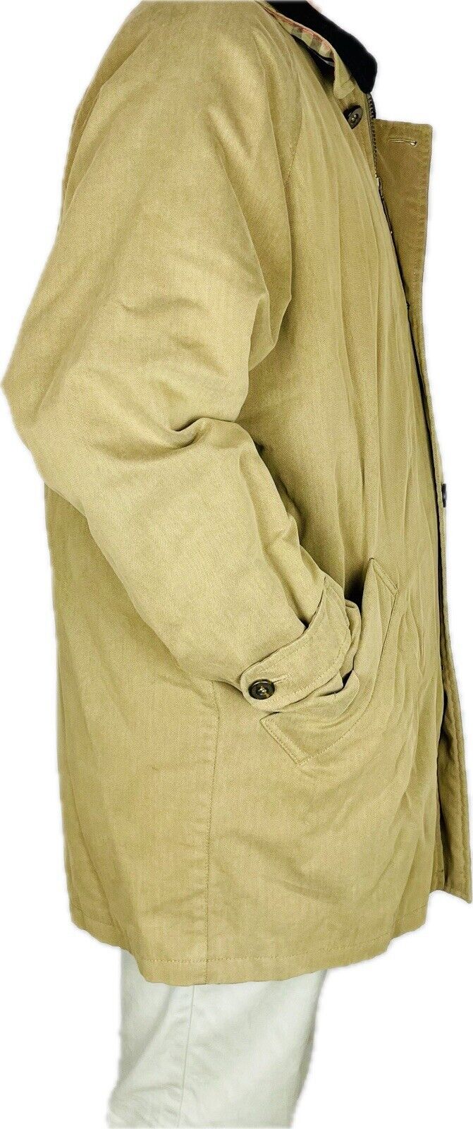 Burberry Jacke 52 L Herren Parka Mantel Winterjacke Jacken Trenchcoat Vintage