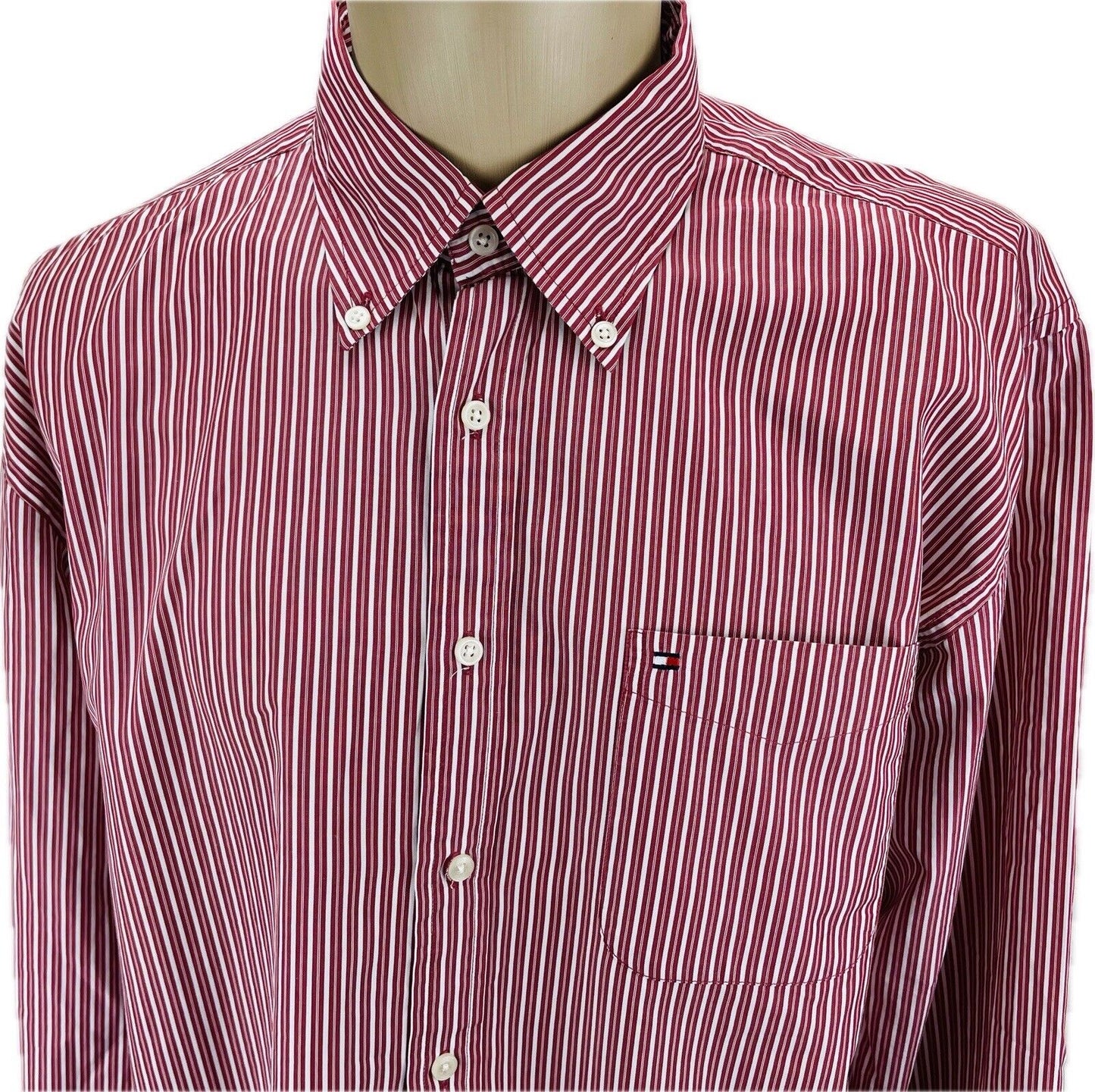 Tommy Hilfiger Hemd XL Herren Hemden Sweatshirt Poloshirt Freizeithemd Vintage
