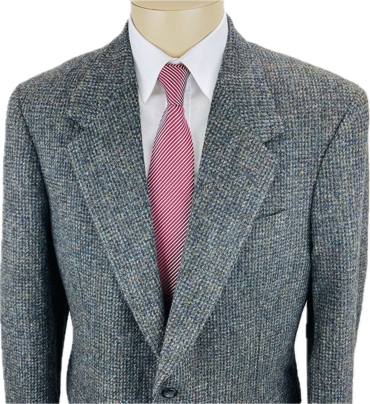 Harris Tweed Tweedsakko 50 Herren Männer Jackett Jacke Anzug Sakkos Jagd Vintage