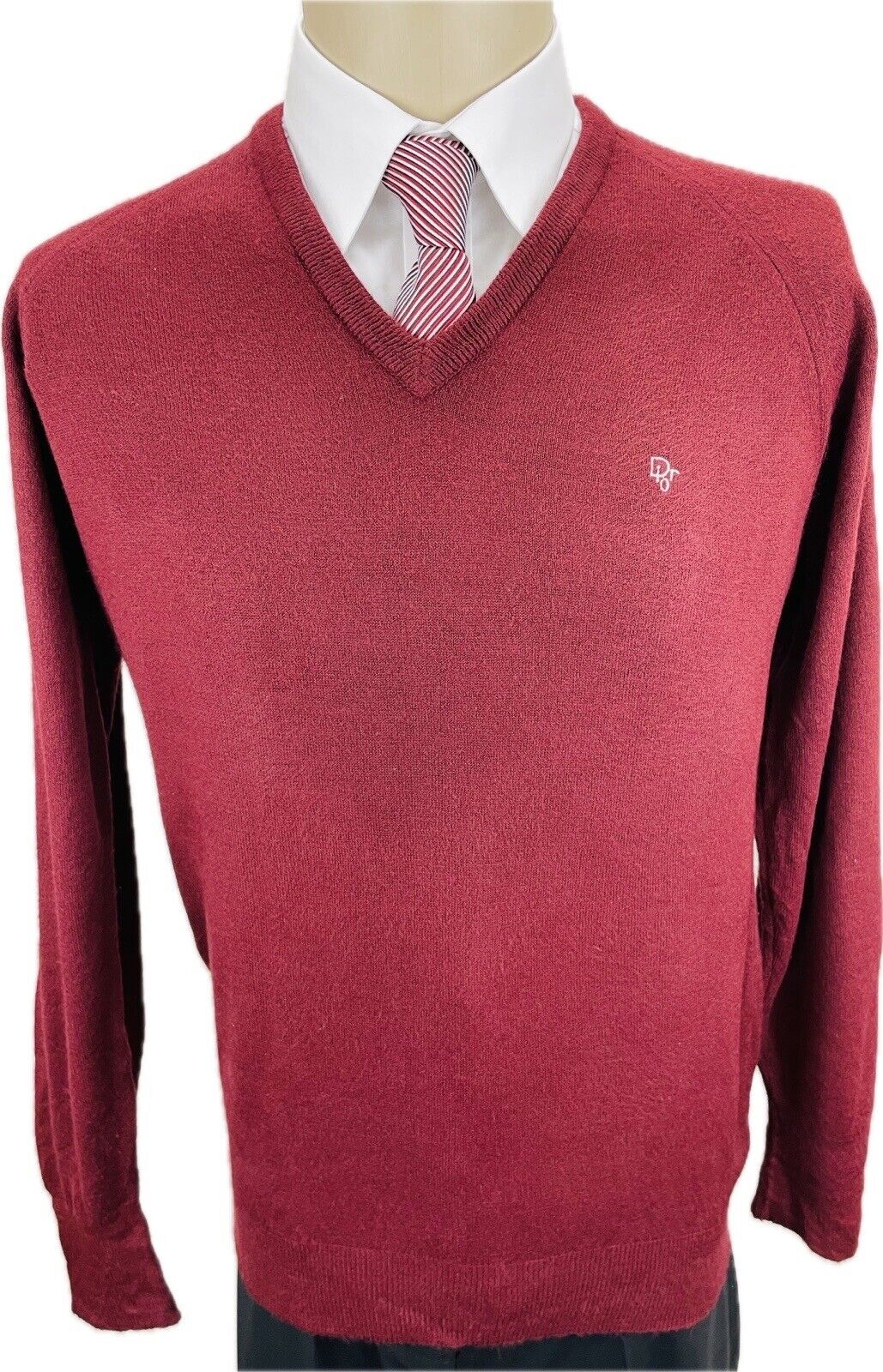 Christian Dior Pullover Gr. M Herren Pulli Männer Sweatshirt Shirt Vintage Polo
