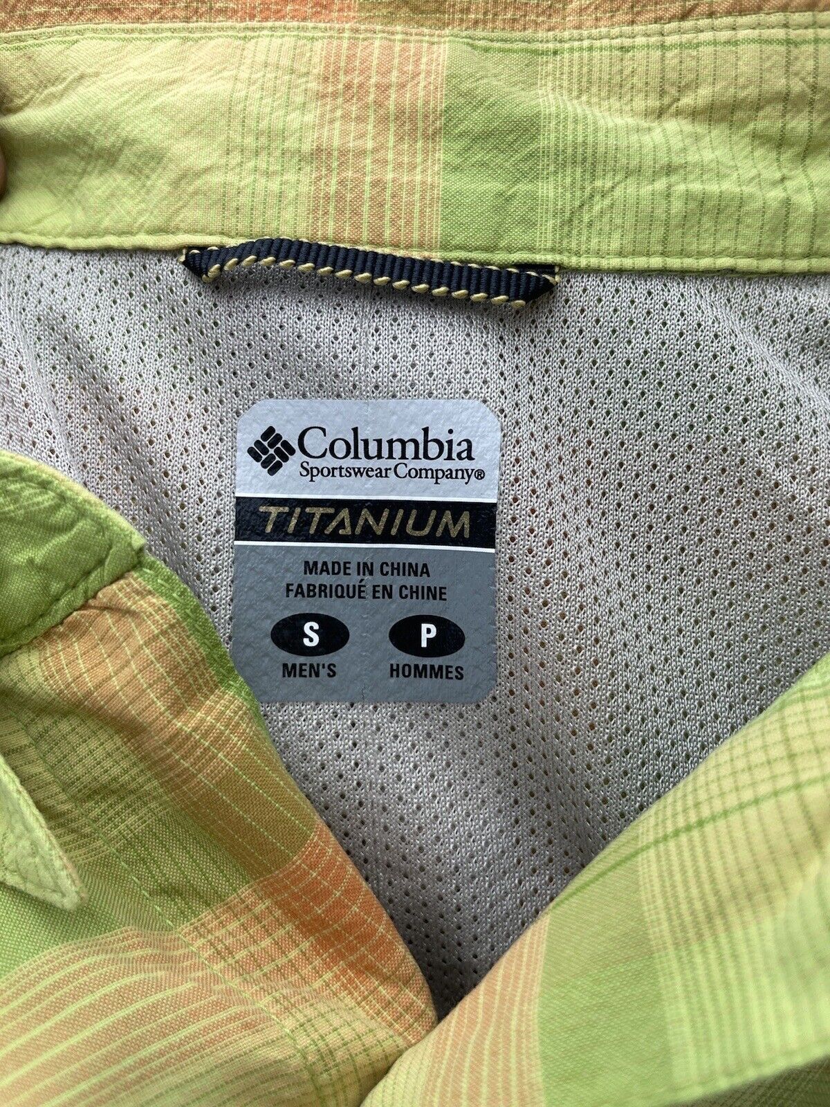 Columbia Hemd Gr. S Funktionshemd Herren Poloshirt Hemden Sweatshirt Outdoor