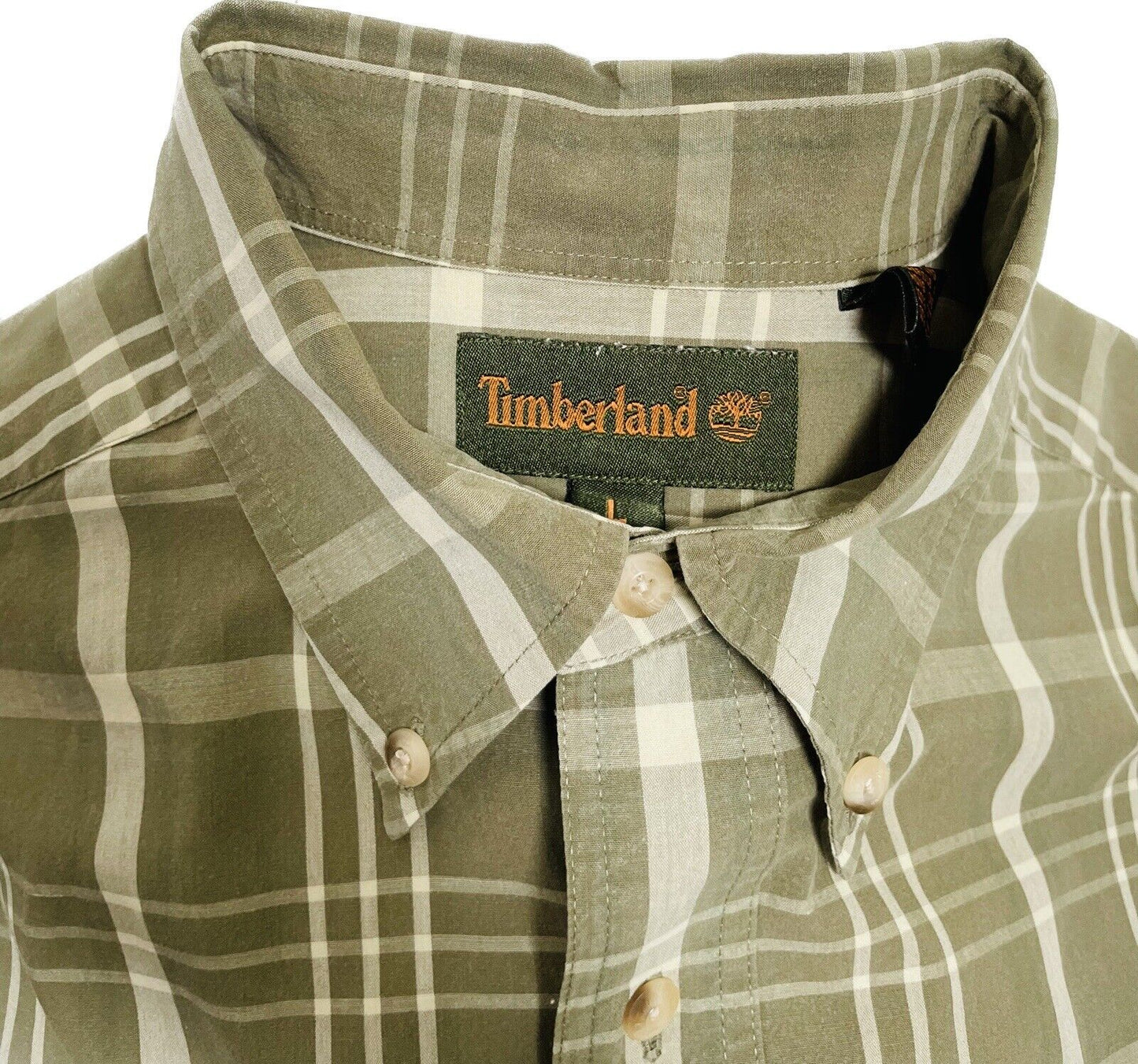 Timberland Hemd Gr. L Herren Hemden Männer Sweatshirt Poloshirt Outdoor Vintage