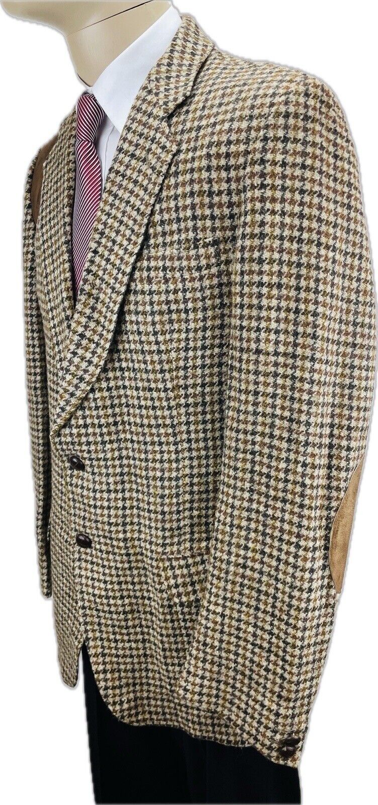 Harris Tweed Tweedsakko 52 Herren Schießjacke Jackett Jacke Sakkos Jagd Vintage