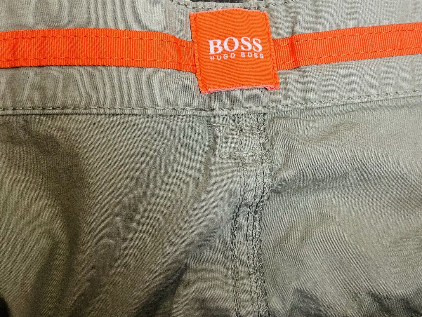 Hugo Boss Chino Gr. 46 Herren Hose Männer Hosen Jeans Orange Sommer Cargo