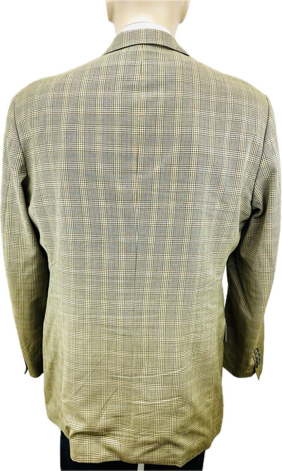 BURBERRY Sakko 52 Kariert Herren Jacke Jackett Sakko Anzug Jagd Tweed Vintage