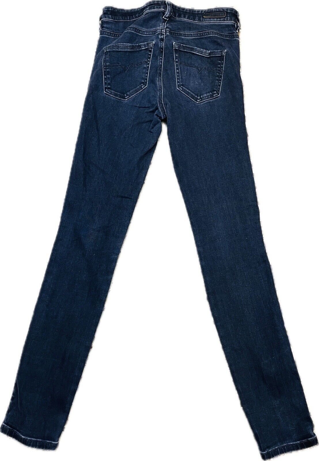 DIESEL Doris Jeans W25 L30 Damen Jeanshose Low Waist Hose Frauen Skinny Stretch